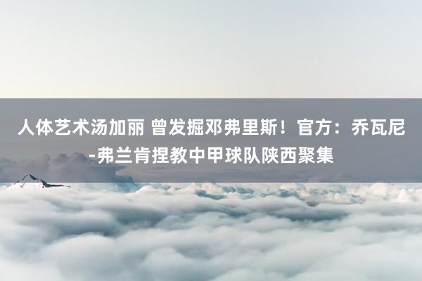 人体艺术汤加丽 曾发掘邓弗里斯！官方：乔瓦尼-弗兰肯捏教中甲球队陕西聚集
