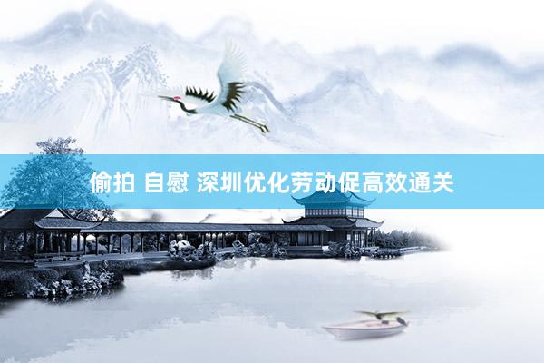 偷拍 自慰 深圳优化劳动促高效通关