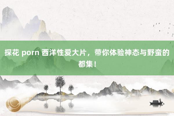 探花 porn 西洋性爱大片，带你体验神态与野蛮的都集！